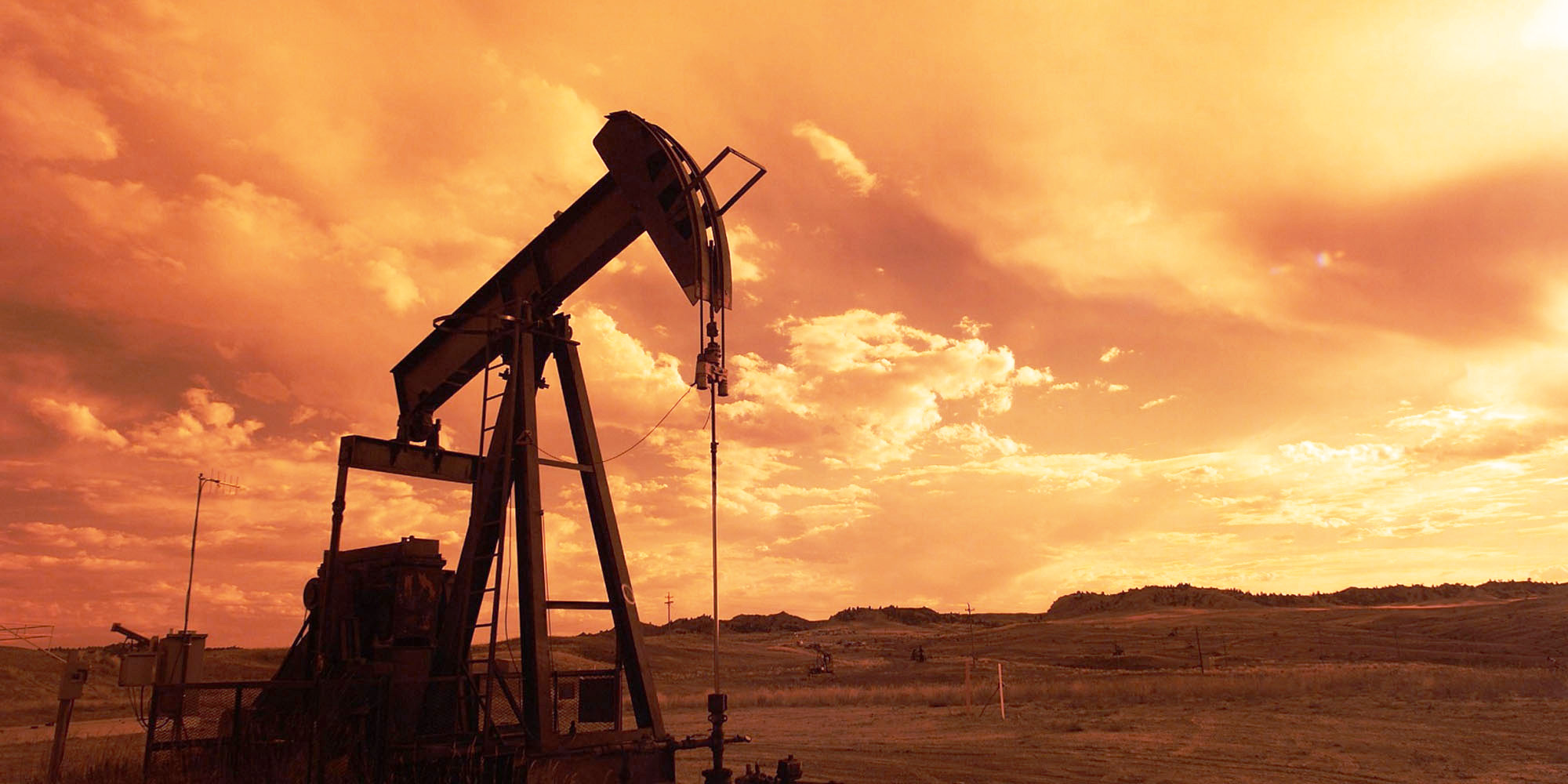 Permian Regulatory Solutions Oil Pump Sunset